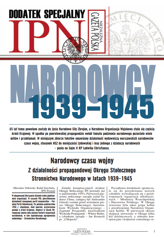Narodowcy 1939-1945