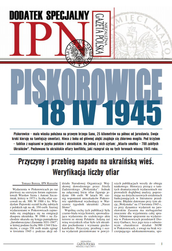 Piskorowice 18 IV 1945